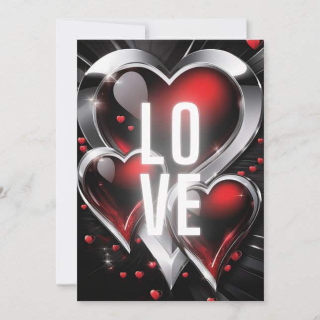 Cartes Pour Fêtes Annuelles love22 (Devant)