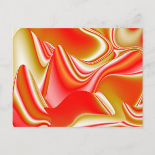 Cartes Pour Fêtes Annuelles Love and Gold Abstrait 3D Rainbowart