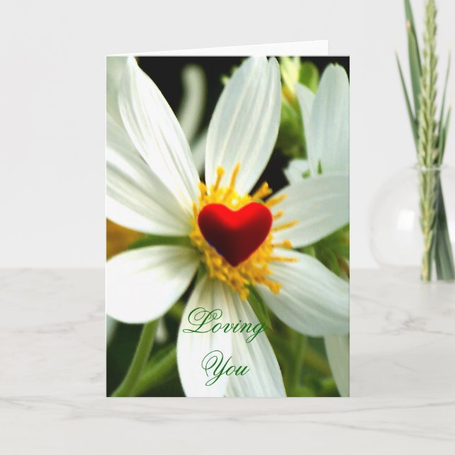 Cartes Pour Fêtes Annuelles Love_Card (Devant)