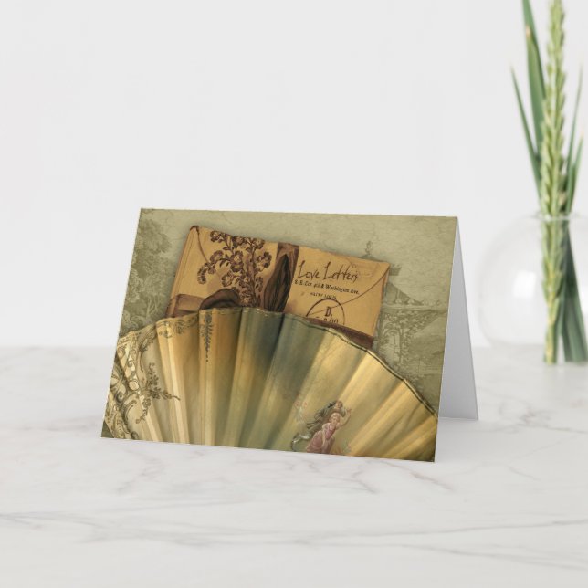 Cartes Pour Fêtes Annuelles Love Letters Valentine (Devant)