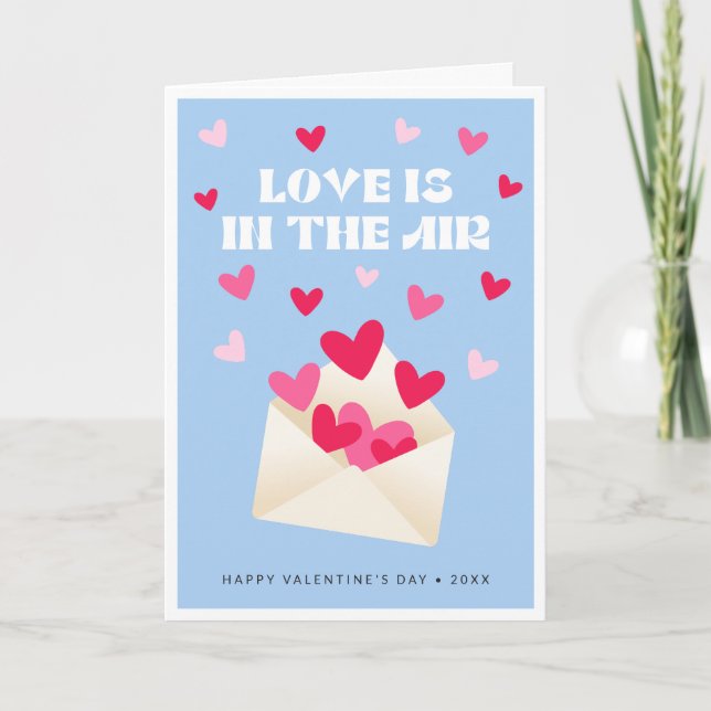 Cartes Pour Fêtes Annuelles Love Mail Hearts Envelope Valentine's Day (Devant)