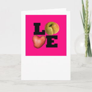 Cartes Pour Fêtes Annuelles LOVE Pink Valentine's Day Greeting 2