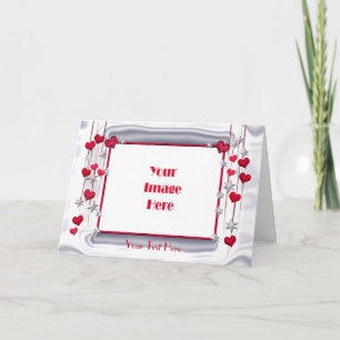 Cartes Pour Fêtes Annuelles Love Shines Valentine (cadre photo)