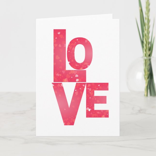 Cartes Pour Fêtes Annuelles Love V-day card (Devant)