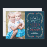 Cartes Pour Fêtes Annuelles Lovely Garlands Christmas Photo Card - Marine<br><div class="desc">Célébrez la saison des Fêtes avec cette adorable carte de vacances de Berry Berry Sweet. Disponible en d'autres couleurs.</div>