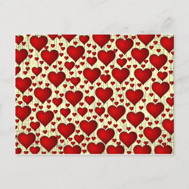 Cartes Pour Fêtes Annuelles Lovely Red Valentine Heart Attack (Devant)