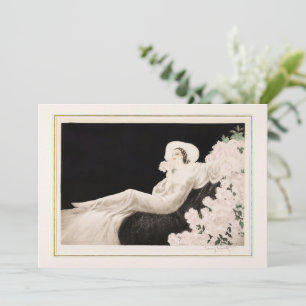 Cartes Pour Fêtes Annuelles Love's Blossom de Louis Icart