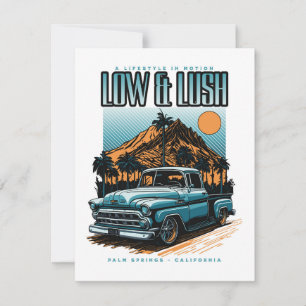 Cartes Pour Fêtes Annuelles Low & Lush - Un mode de vie en mouvement - Camion 