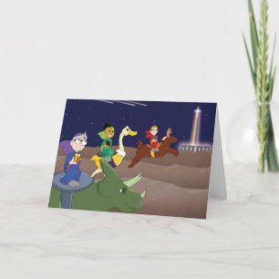 Cartes Pour Fêtes Annuelles LRC : Trois Wyze Kidz