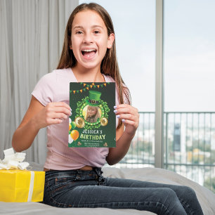 Cartes Pour Fêtes Annuelles Lucky 6E anniversaire, Saint Patrick's Day