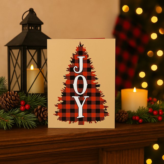 Cartes Pour Fêtes Annuelles Lumberjack Joy (Créateur téléchargé)