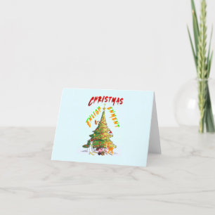 Cartes Pour Fêtes Annuelles Lumière de Noël