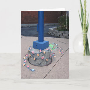 Cartes Pour Fêtes Annuelles Lumière-Ficelage de Sluggo