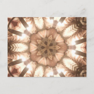 Cartes Pour Fêtes Annuelles Lumière Joyeux sapin de Noël Lumières Kaleidoscope