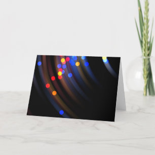 Cartes Pour Fêtes Annuelles Lumières balançantes