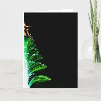 Cartes Pour Fêtes Annuelles Lumières d'arbre de Noël