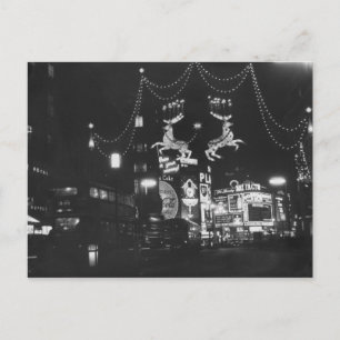 Cartes Pour Fêtes Annuelles Lumières de Noël