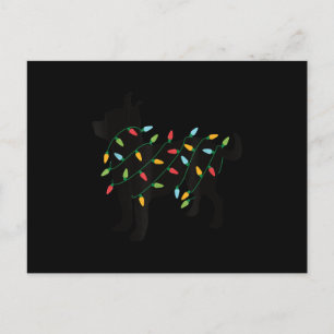 Cartes Pour Fêtes Annuelles lumières de noël chihuahua cadeaux mignons amateur