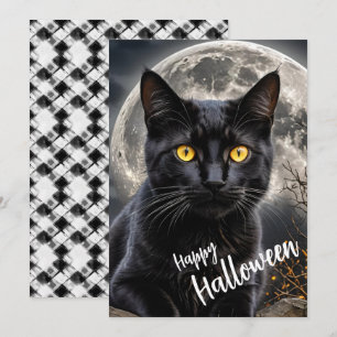 Cartes Pour Fêtes Annuelles Lune familière - L'observateur dans l'ombre