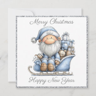 Cartes Pour Fêtes Annuelles Lutin de Noël