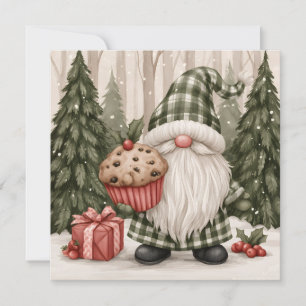 Cartes Pour Fêtes Annuelles Lutin Muffin