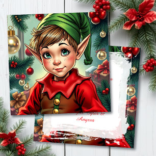 Cartes Pour Fêtes Annuelles Lutine Capricieuse Noël Personnalisé