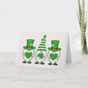 Cartes Pour Fêtes Annuelles Lutins de la Saint-Patrick