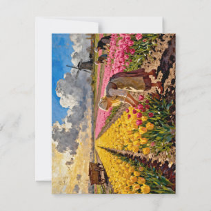 Cartes Pour Fêtes Annuelles « Lysbeth dans la lumière ambre » - Un paysage née