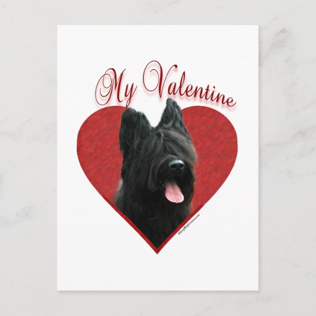 Cartes Pour Fêtes Annuelles Ma Bride Valentine (Devant)
