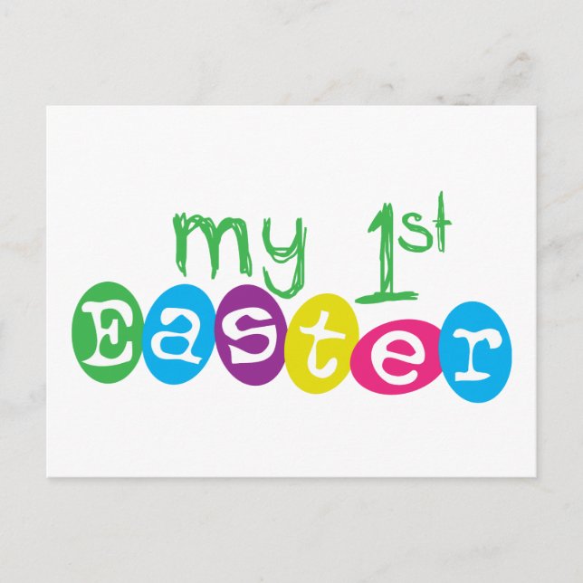 Cartes Pour Fêtes Annuelles Ma ?ère Pâques (Devant)