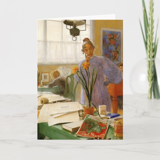 Cartes Pour Fêtes Annuelles Ma femme Karin (Devant)