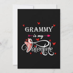 Cartes Pour Fêtes Annuelles Ma mamie est ma valentine - Saint-Valentin Petit-f