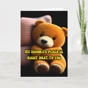 Cartes Pour Fêtes Annuelles Ma place est ici avec vous