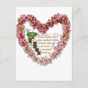 Cartes Pour Fêtes Annuelles Ma propre Saint-Valentin sucrée