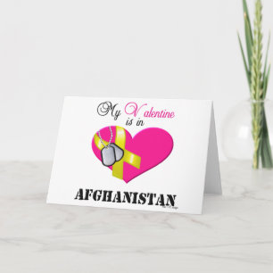 Cartes Pour Fêtes Annuelles Ma Saint Valentin est en Afghanistan