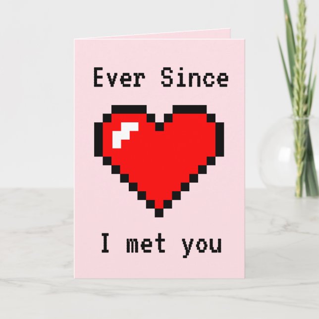 Cartes Pour Fêtes Annuelles Ma Vie S'Est Levelup - Drôle Joueur Geeky Plaisant (Devant)