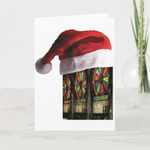Cartes Pour Fêtes Annuelles Machines à sous de Noël