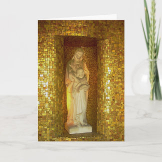Cartes Pour Fêtes Annuelles Madonna et Child