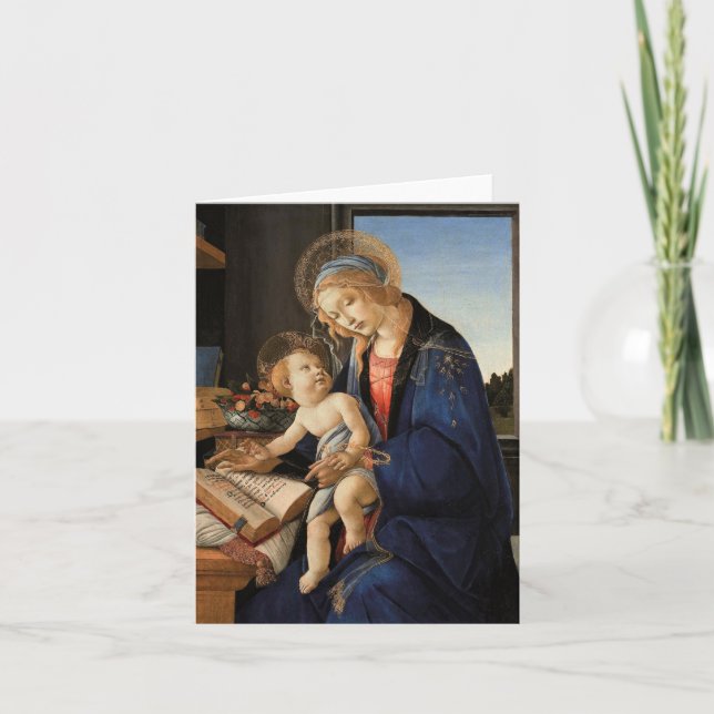 Cartes Pour Fêtes Annuelles Madonna et enfant (Devant)
