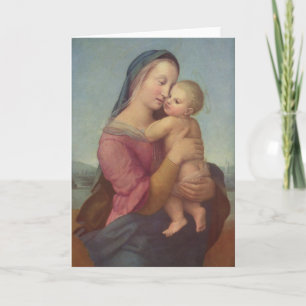 Cartes Pour Fêtes Annuelles Madonna et enfant (les rythmes Madonna) par