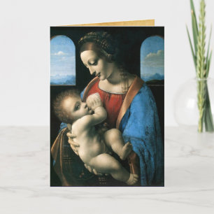 Cartes Pour Fêtes Annuelles MADONNA LITTA, Blue Sapphire