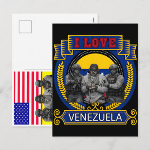 Cartes Pour Fêtes Annuelles Maduro capturé en direct dans un piège hilarant de