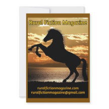 Magazine de fiction rurale Logo cheval et coucher 