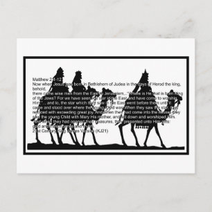 Cartes Pour Fêtes Annuelles Magi de Noël