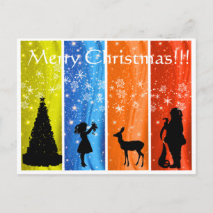 Cartes Pour Fêtes Annuelles Magie de Noël