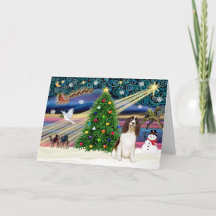 Cartes Pour Fêtes Annuelles Magie de Noël-English Springer