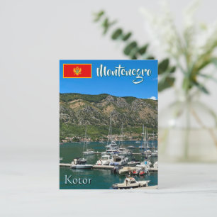 Cartes Pour Fêtes Annuelles Magnifique baie de Kotor au Monténégro voyage