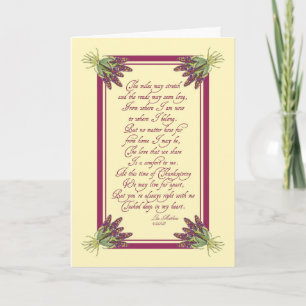 Cartes Pour Fêtes Annuelles Maïs de thanksgiving
