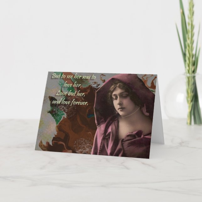 Cartes Pour Fêtes Annuelles Mais pour l'aimer… (Devant)