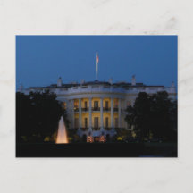 Maison Blanche de Noël la nuit à Washington DC